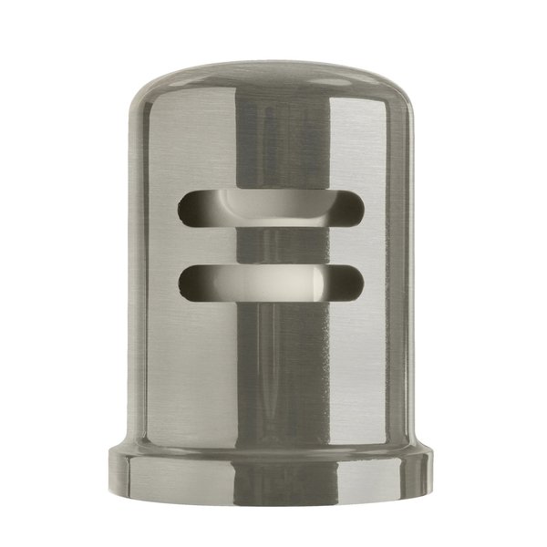 Westbrass Skirted Brass Air Gap Cap Only in Satin Nickel D201-1-07